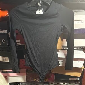 Black Long Sleeve Bodysuit